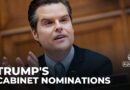 Trump’s cabinet nominations: Rubio, Gaetz and Gabbard picked for top posts