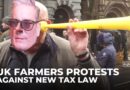 UK farmers protests: Thousands gather at parliament against new tax law