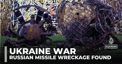 Ukraine analyses new Russian missile wreckage as Moscow threatens to escalate conflict