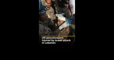 UN peacekeepers injured by Israeli attack in Lebanon | AJ #shorts