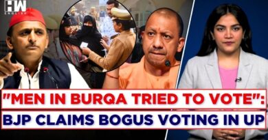 UP By-Polls: BJP Flags Burqa Voters, SP Shares Video Of Cops Preventing Locals From Voting