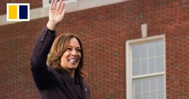 US Vice-President Kamala Harris concedes election and congratulates Donald Trump on win