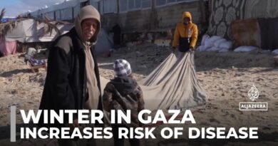 Winter in Gaza: Wet weather increases risk of disease