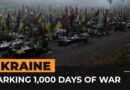 Zelenskyy marks 1,000 days of war, urges EU to push Russia harder | #AJshorts