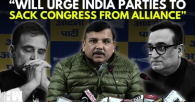 AAP MP Sanjay Singh Fires Salvos At INC’s Ajay Maken After Congress Calls Kejriwal Anti-National