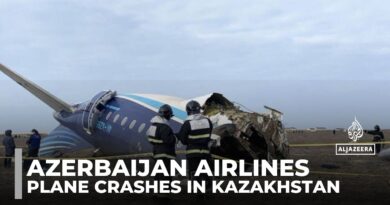 At least four dead as Azerbaijan Airlines plane crashes in Kazakhstan