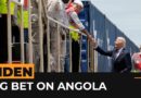 Biden tours Angola railway project to boost Africa-West trade links | AJ #shorts