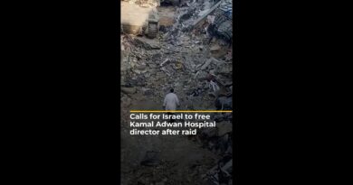 Calls for Israel to release director of Gaza’s Kamal Adwan Hospital | AJ #shorts