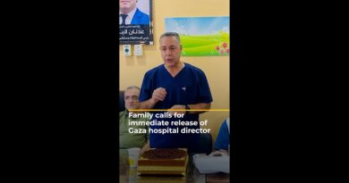 Family of Gaza doctor Hussam Abu Safia calls on Israel to release him | AJ #shorts