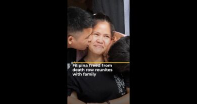 Filipina freed from Indonesia death row reunites with family | AJ #shorts