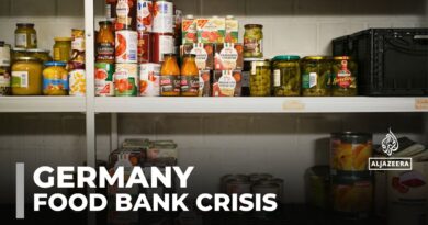 Food banks in Germany struggling to feed growing numbers of people in need