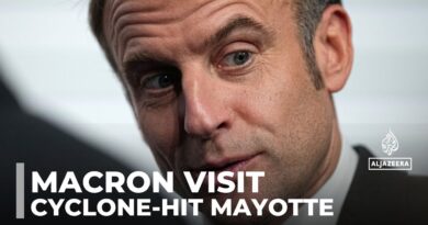 French President Macron visits cyclone-hit Mayotte as Mozambique struggles with storm aftermath