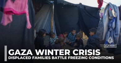 Gaza winter crisis: Displaced families battle freezing conditions