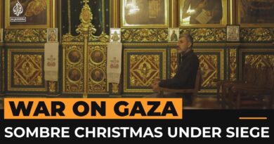 Gaza’s Christmas in the shadow of war