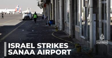 Israel hits Yemen: Air strikes on Sanaa airport