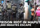 Mozambique jailbreak: 1,500 inmates escape during prison riot in Maputo