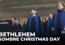 Palestinian choristers mark a sad Christmas from Bethlehem to Gaza