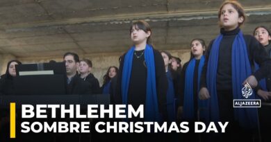 Palestinian choristers mark a sad Christmas from Bethlehem to Gaza