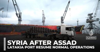 Rebuilding Syria: Latakia port workers aim to restore the port’s former glory