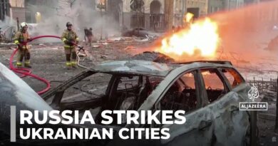 Russia strikes Ukrainian cities: Missile and drone attacks have steadily increased