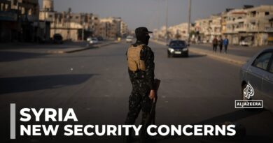 Security in Syria: Some people wary of new administration