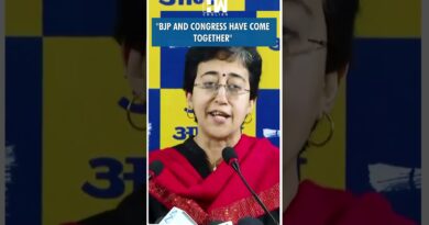 #Shorts | “BJP and Congress have come together” | Atishi | AAP | Sanjay Singh | INDIA Alliance