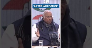 #Shorts | “BJP MPs even push me” | Mallikarjun Kharge | Amit Shah | Ambedkar | Rahul Gandhi Protest