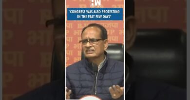 #Shorts | “Congress was also protesting in the past few days” | Shivraj Singh | Rahul Gandhi | BJP