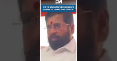 #Shorts | Eknath Shinde Speaks On BJP youth wing workers vandalising Congress office in Mumbai