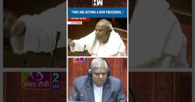 #Shorts | JD(S) leader HD Deve Gowda Slams Congress President | Rajya Sabha | Mallikarjun Kharge