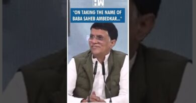 #Shorts | “On taking the name of..” | Baba Saheb Ambedkar | Amit Shah | Congress | Pawan Khera