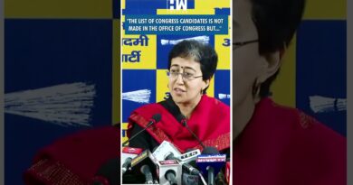 #Shorts | “The list of Congress candidates is not made in the office of..” | Delhi CM Atishi | BJP