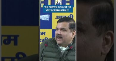 #Shorts | “The purpose is to cut the vote of purvanchalis” | Sanjay Singh | JP Nadda | AAP Delhi