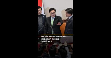 South Korean parliament votes to impeach acting president | AJ#shorts