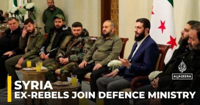 Syria says ex-rebel groups agree to integrate under Defence Ministry