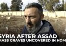 Syria: Thousands buried in Homs unmarked mass graves