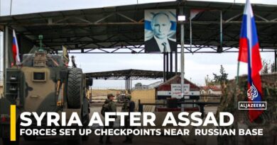 Syrian forces establish checkpoints near Russian base amid operations against Assad regime loyalists