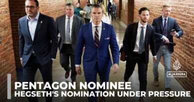 Trump’s pentagon nominee: Tv host Pete Hegseth’s nomination under pressure