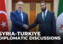 Turkiye FM meets Syria’s new leader, calls for lifting of global sanctions