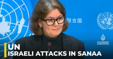 UN addresses the media in the wake of Israeli attacks in Sanaa and ports along Yemen’s west coast