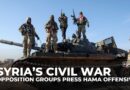 UN raises alarm over Syria as opposition groups press Hama offensive