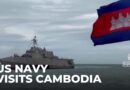 US warship in Cambodia: First visit to the country in nearly a decade