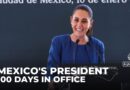 100 days in office: Mexico’s first female president marks milestone