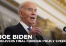 Biden delivers final foreign policy speech as Gaza ceasefire talks continue