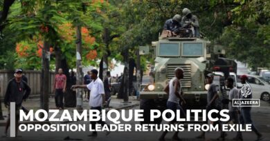 Clashes in Mozambique as main opposition leader Mondlane returns from exile