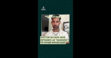 Doctor in Gaza was detained as “warning to other physicians”