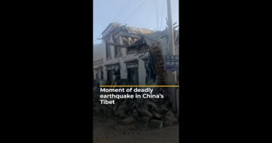 Dozens killed and injured in earthquake in China’s Tibet | AJ#shorts