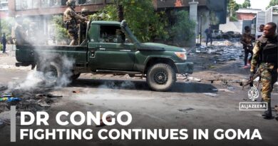 DR Congo violence: Fighting continues in Goma