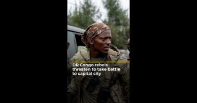 DR Congo’s M23 rebels threaten ‘march’ to capital city | AJ #shorts