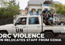 DRC violence: UN relocates staff from Goma as Congolese army clashes with M23 fighters intensify